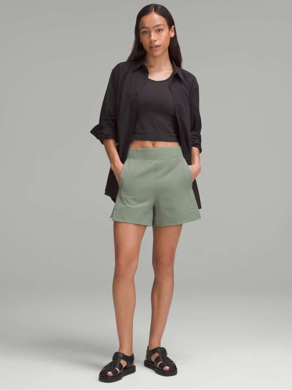 Lululemon Stretch Woven Shorts—Size Small